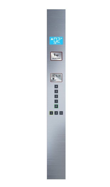 Full-height column · steel