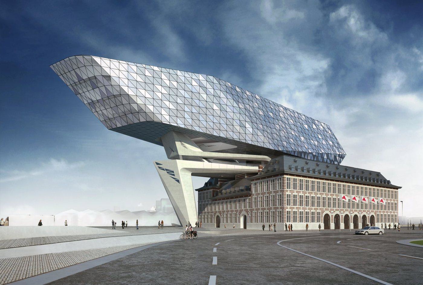 Port House, Antwerp — Zaha Hadid, an MP reference