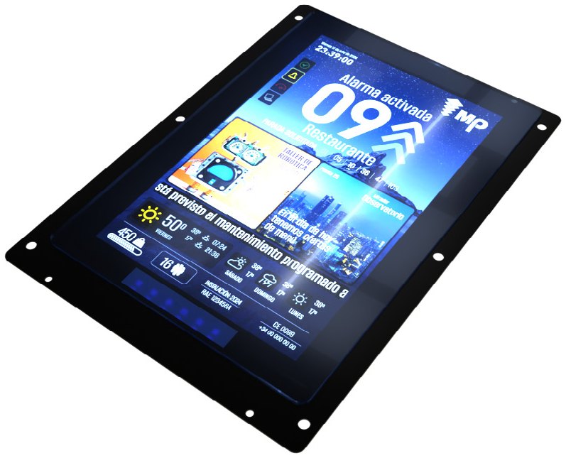 The 10-inch TFT