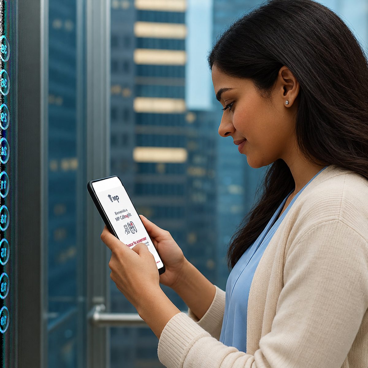 YugX Smart Mobility on a phone